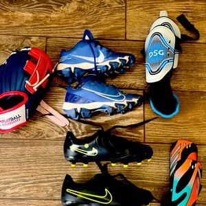 Nike and Dicks soccer/softball gear